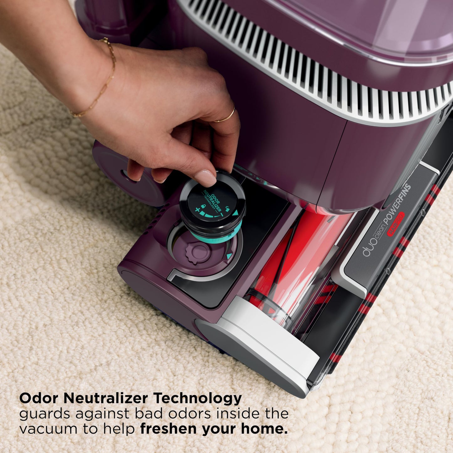 Shark Rotator Lift-Away Vacuum, DuoClean PowerFins, Dark Grey, LA555