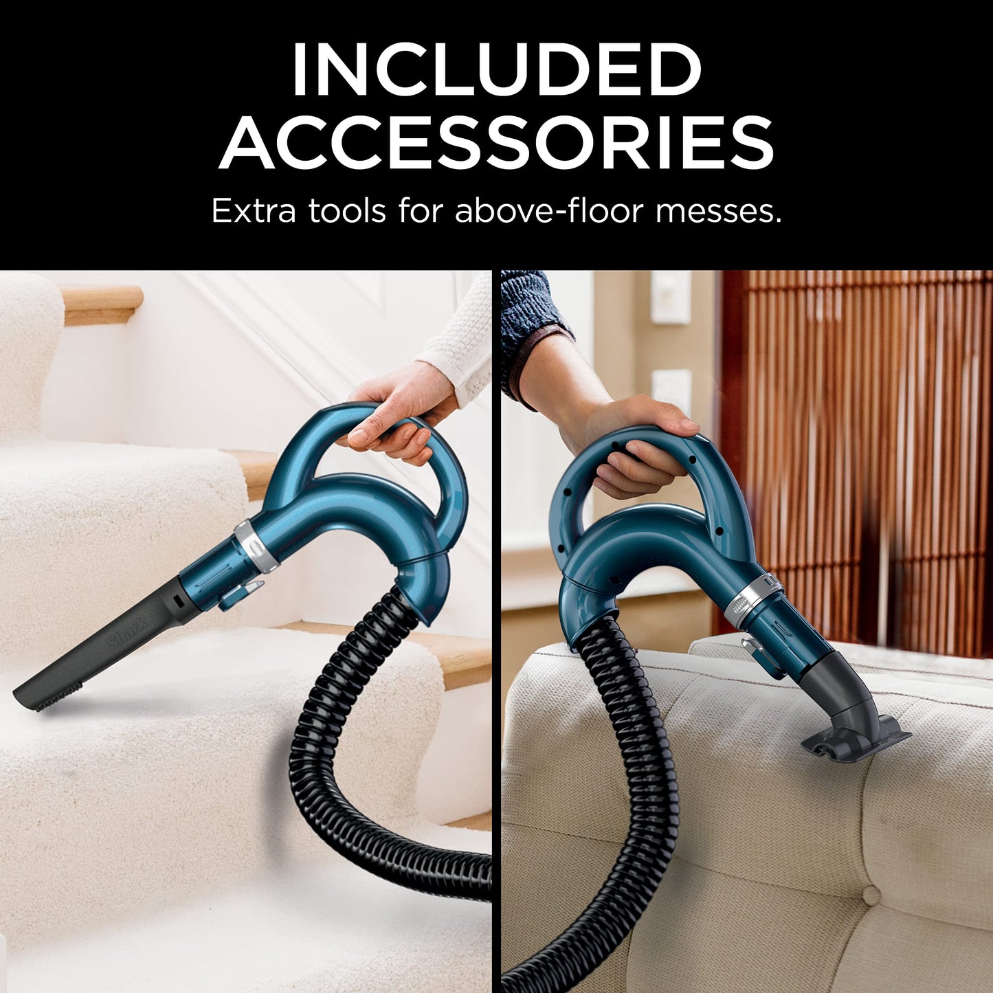 Shark NV752 Rotator Powered Lift-Away TruePet Upright Vacuum with HEPA Filter, Large Dust Cup Capacity, LED Headlights, Upholstery Tool, Perfect Pet Power Brush & Crevice Tool, Bordeaux
