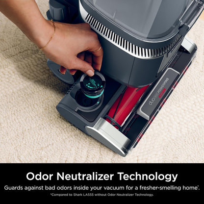 Shark Rotator Lift-Away Vacuum, DuoClean PowerFins, Dark Grey, LA555
