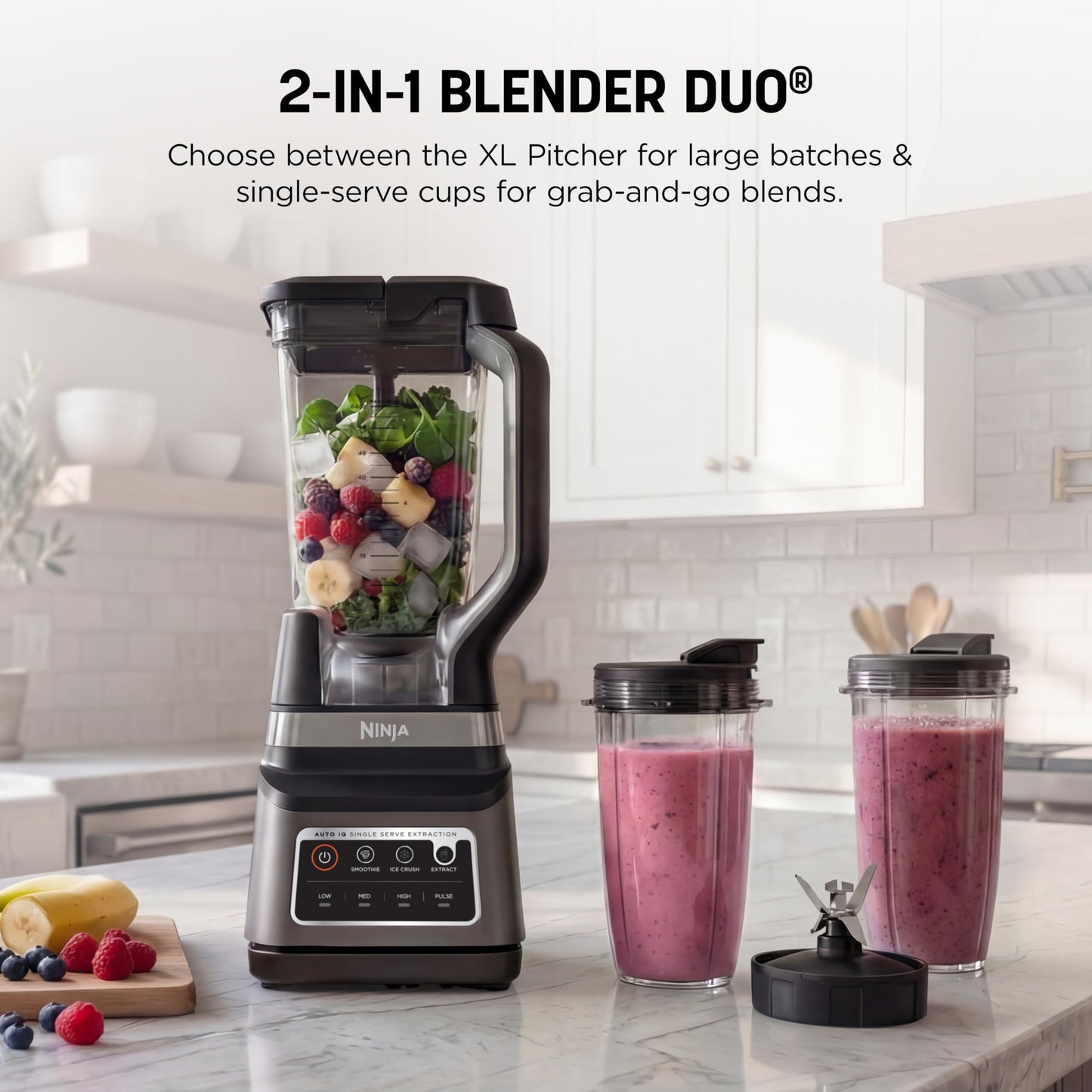 Ninja Professional Plus Kitchen System, 1400WP, Auto-iQ, Grey, BN801