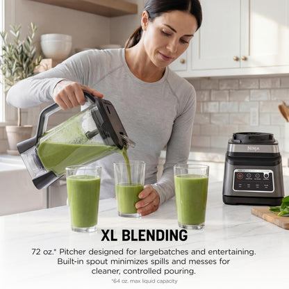 Ninja Professional Plus Kitchen System, 1400WP, Auto-iQ, Grey, BN801