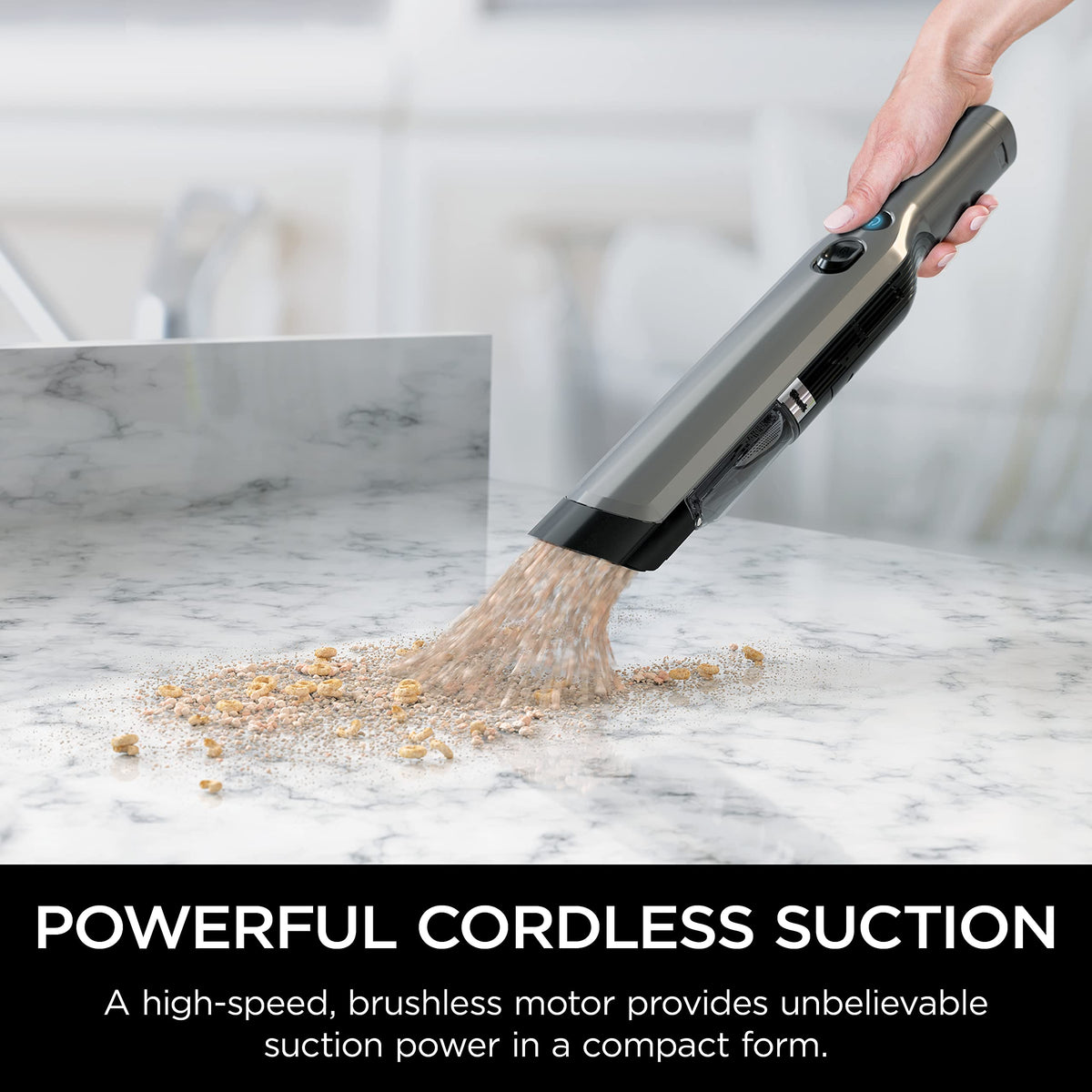 Shark WANDVAC Cordless Hand Vac, Black, WV201BK