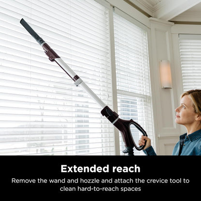 Shark NV752 Rotator Powered Lift-Away TruePet Upright Vacuum with HEPA Filter, Large Dust Cup Capacity, LED Headlights, Upholstery Tool, Perfect Pet Power Brush & Crevice Tool, Bordeaux