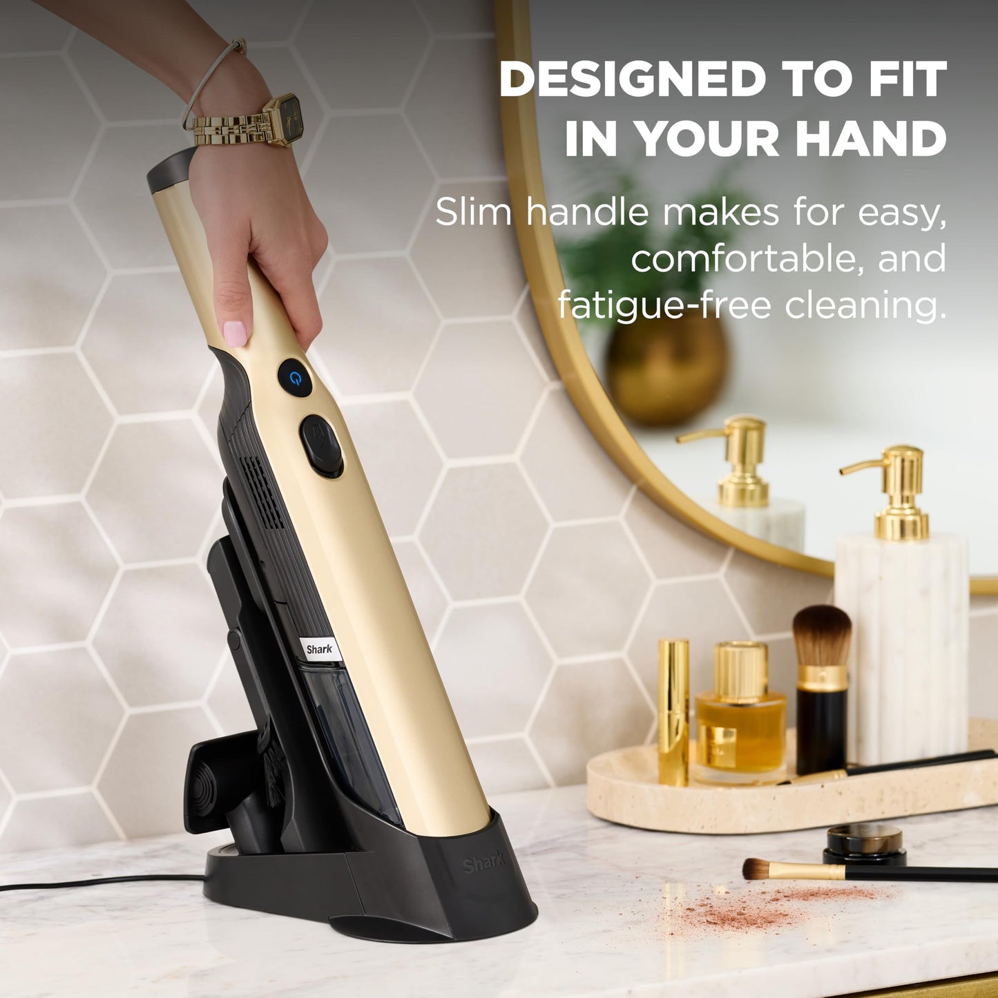 Shark WANDVAC Cordless Hand Vac, Black, WV201BK