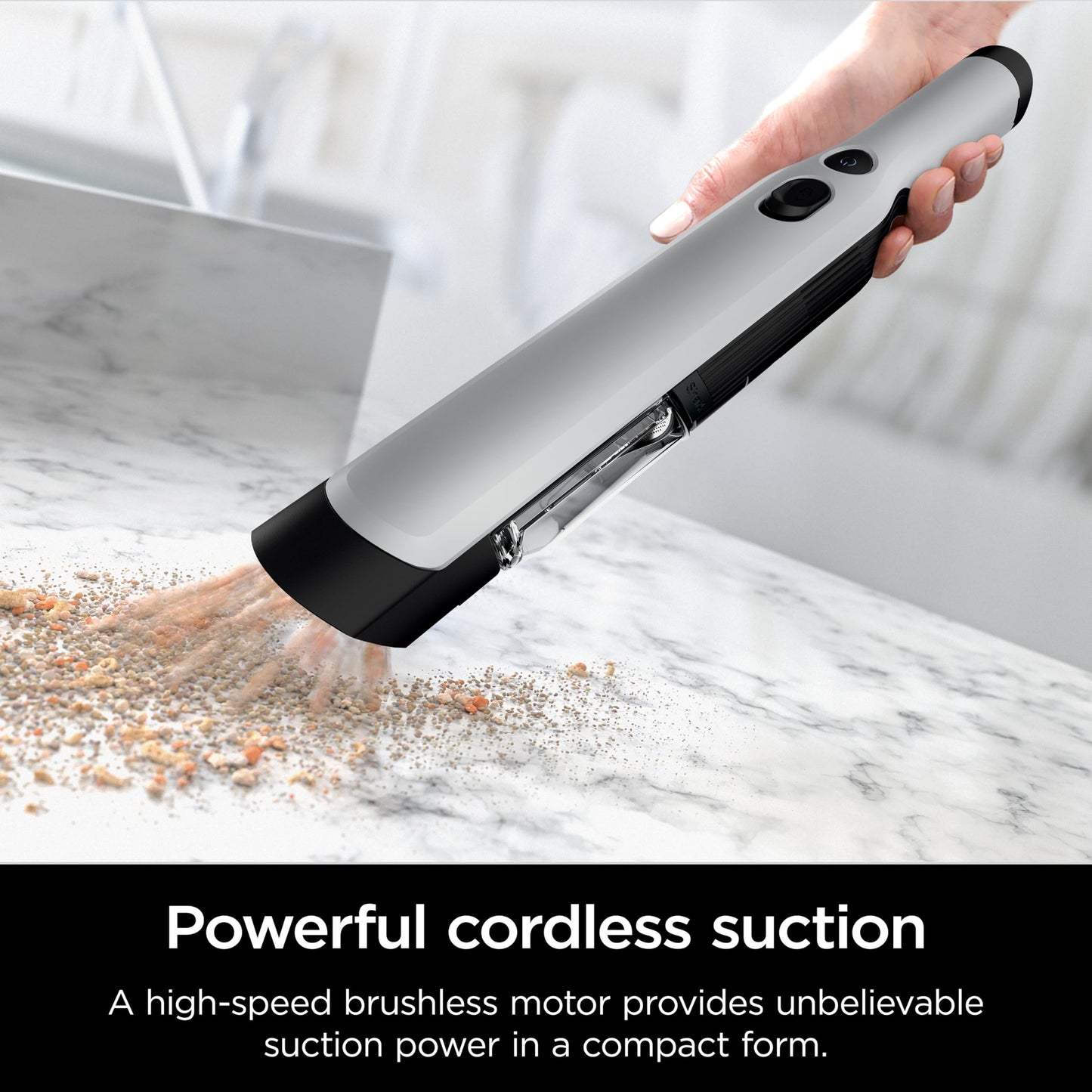 Shark WANDVAC Cordless Hand Vac, Black, WV201BK