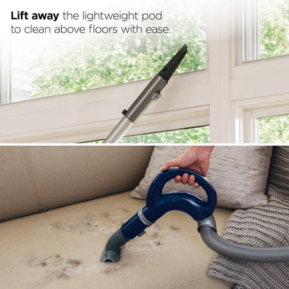 Shark NV752 Rotator Powered Lift-Away TruePet Upright Vacuum with HEPA Filter, Large Dust Cup Capacity, LED Headlights, Upholstery Tool, Perfect Pet Power Brush & Crevice Tool, Bordeaux