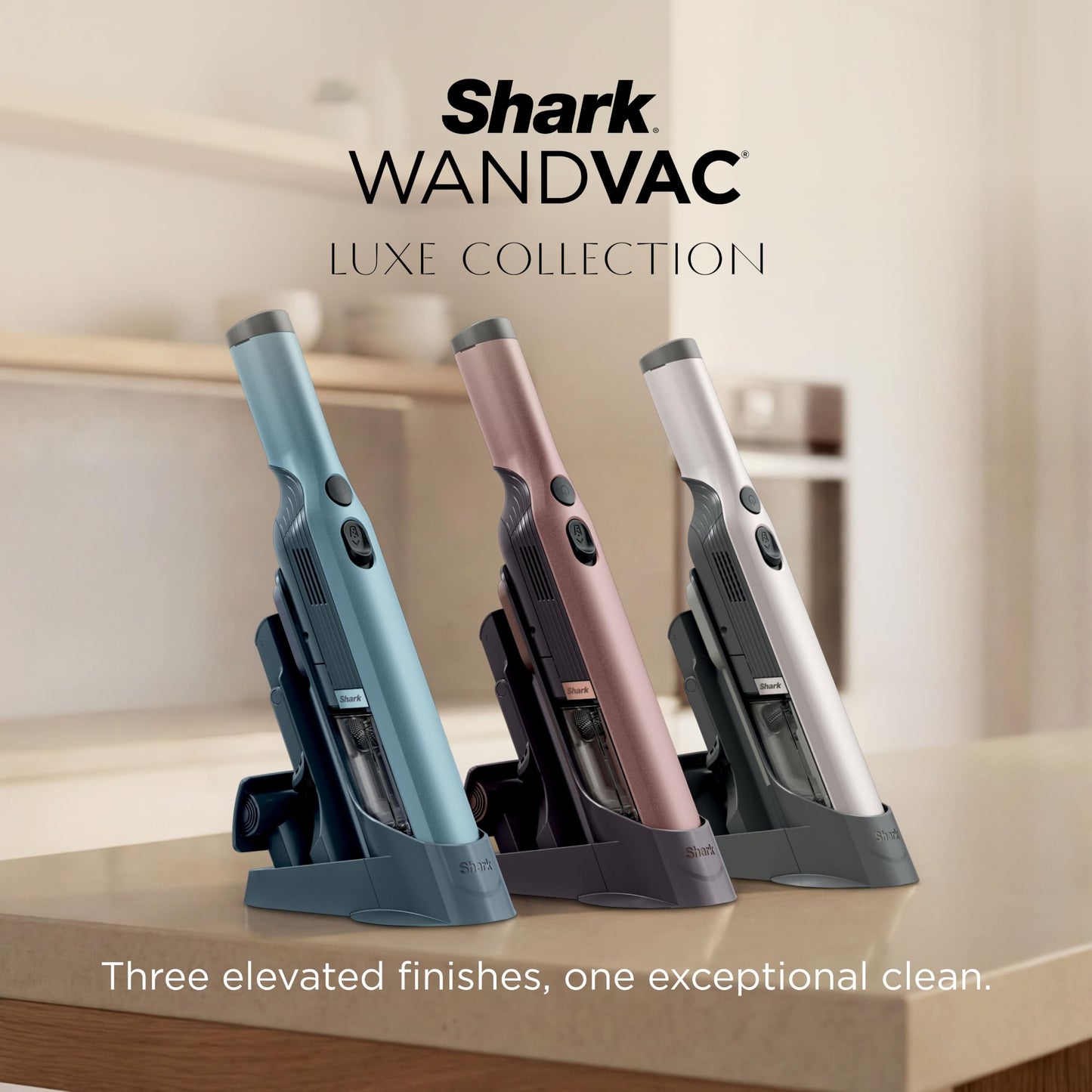 Shark WANDVAC Cordless Hand Vac, Black, WV201BK