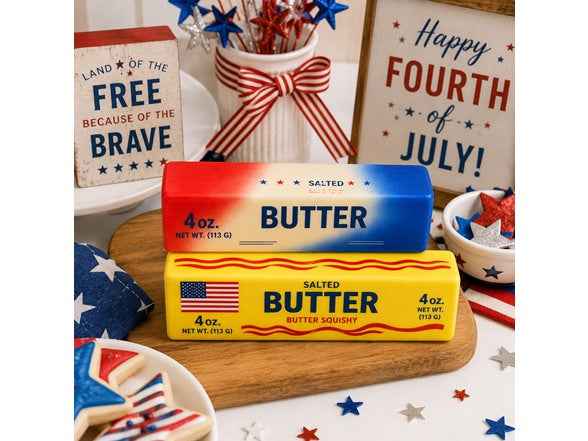 2-Pack Mystery USA-Themed Butter Slime Squishy Toys