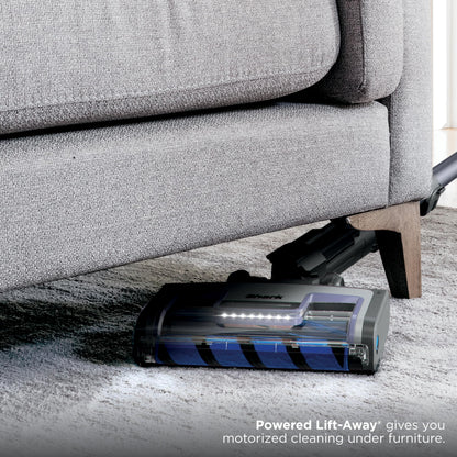 Shark AZ2002 Vertex Powered Lift-Away Upright Vacuum with DuoClean PowerFins, Self-Cleaning Brushroll, Large Dust Cup, Pet Crevice Tool, Dusting Brush & Power Brush, Silver/Rose Gold