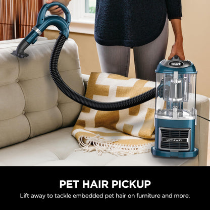 Shark NV752 Rotator Powered Lift-Away TruePet Upright Vacuum with HEPA Filter, Large Dust Cup Capacity, LED Headlights, Upholstery Tool, Perfect Pet Power Brush & Crevice Tool, Bordeaux