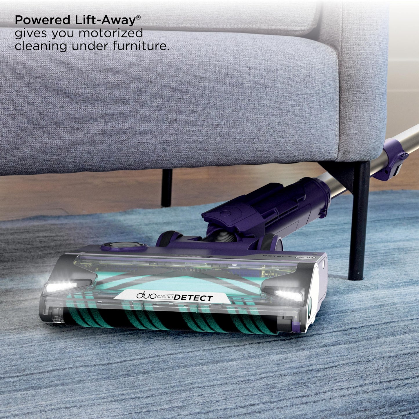 Shark AZ2002 Vertex Powered Lift-Away Upright Vacuum with DuoClean PowerFins, Self-Cleaning Brushroll, Large Dust Cup, Pet Crevice Tool, Dusting Brush & Power Brush, Silver/Rose Gold