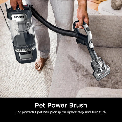 Shark Rotator Lift-Away Vacuum, DuoClean PowerFins, Dark Grey, LA555