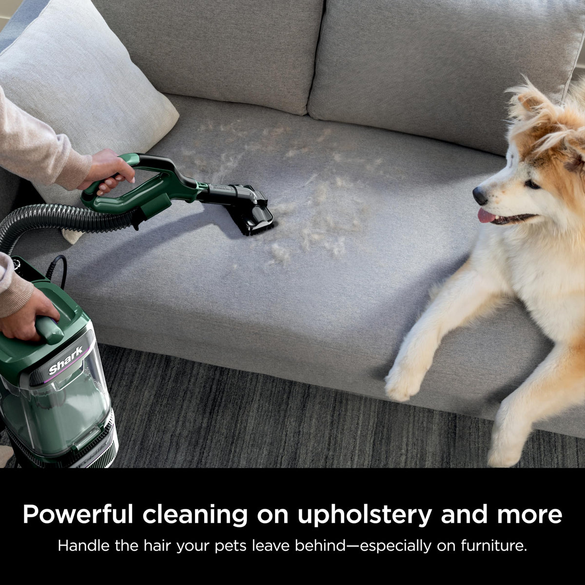 Shark Rotator Lift-Away Vacuum, DuoClean PowerFins, Dark Grey, LA555