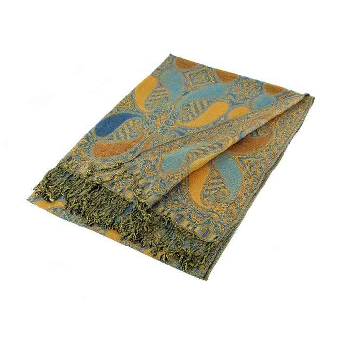 Large Paisley Pashmina Shawl Premium Soft Wrap Scarf 28"x78" Winter Essentials
