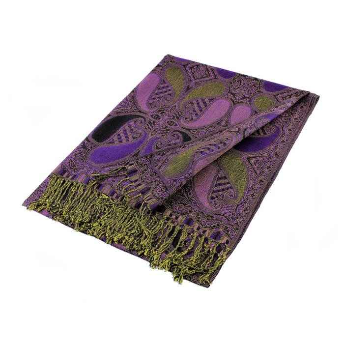 Large Paisley Pashmina Shawl Premium Soft Wrap Scarf 28"x78" Winter Essentials