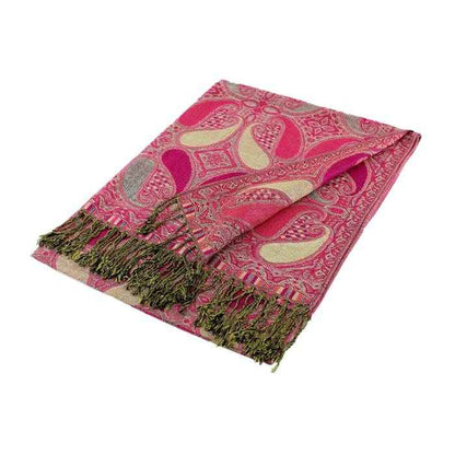 Large Paisley Pashmina Shawl Premium Soft Wrap Scarf 28"x78" Winter Essentials