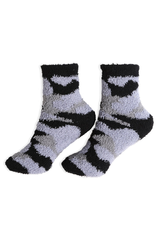 JCS112 - SOLID COLOR LUXURY SOFT MINI-CREW SOCKS W/ COLORED EDGE - 6PC SET - PremiumBrandGoods