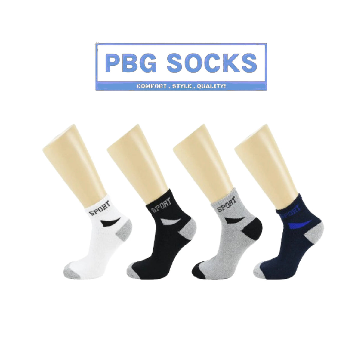 Men's Athletic Ankle Socks Sport - PremiumBrandGoods