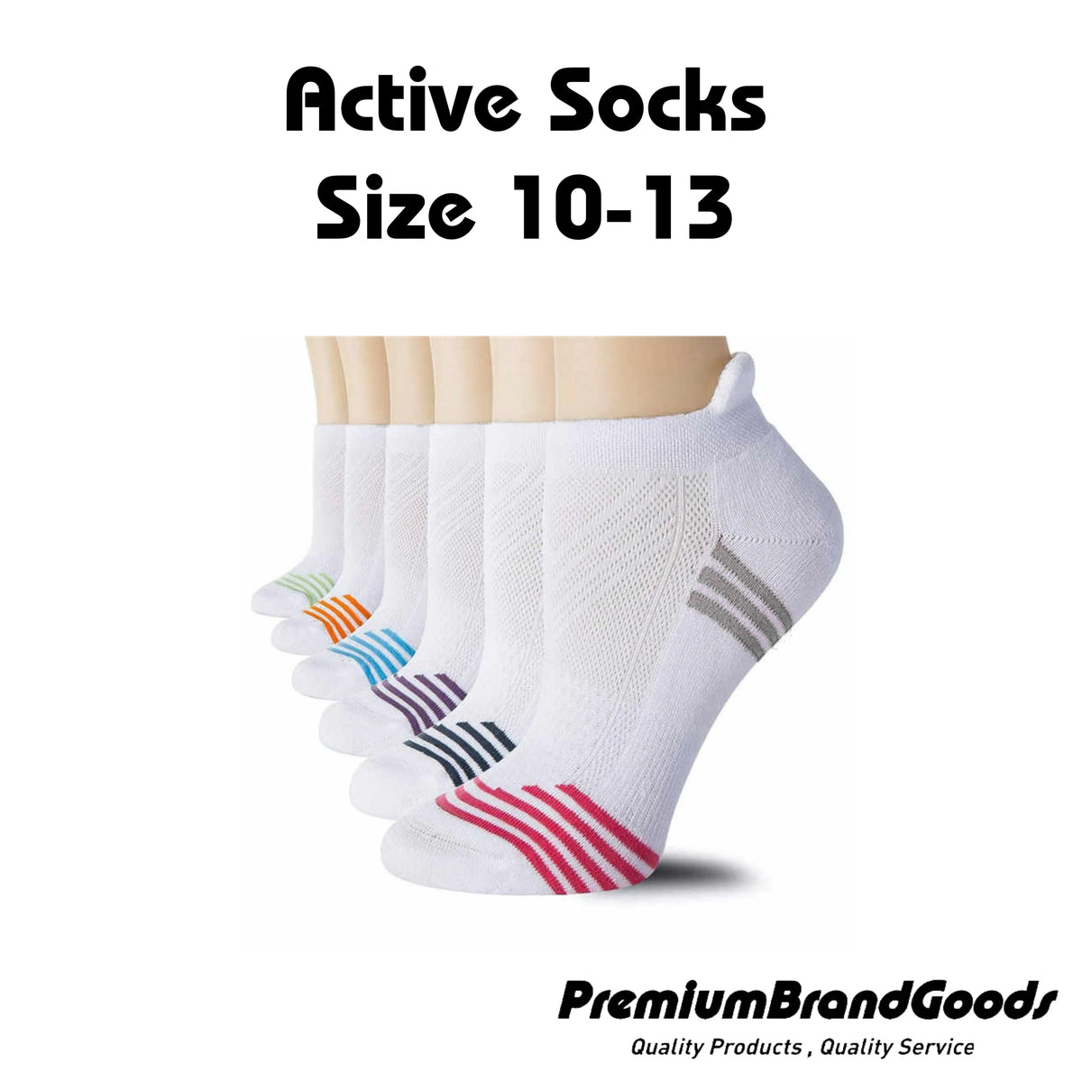 Unisex Low Cut Mesh Socks Breathable Running Active Grip Socks 10-13 - PremiumBrandGoods