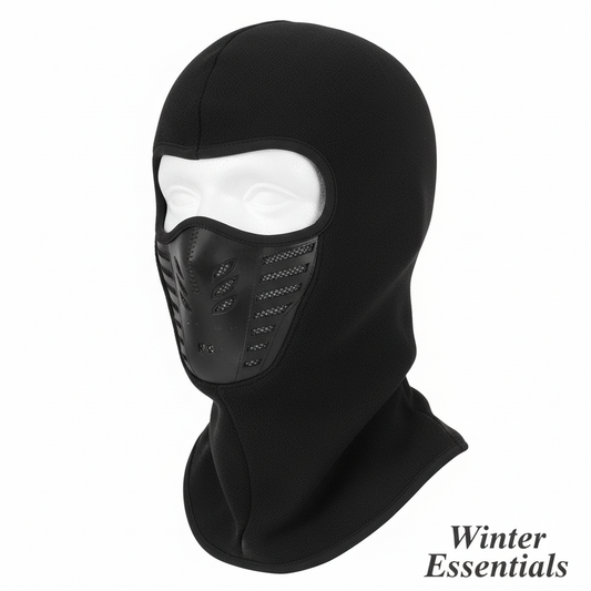 Balaclava Ski Full Face Mask Windproof Fleece Neck Warm for Winter Cold Weather