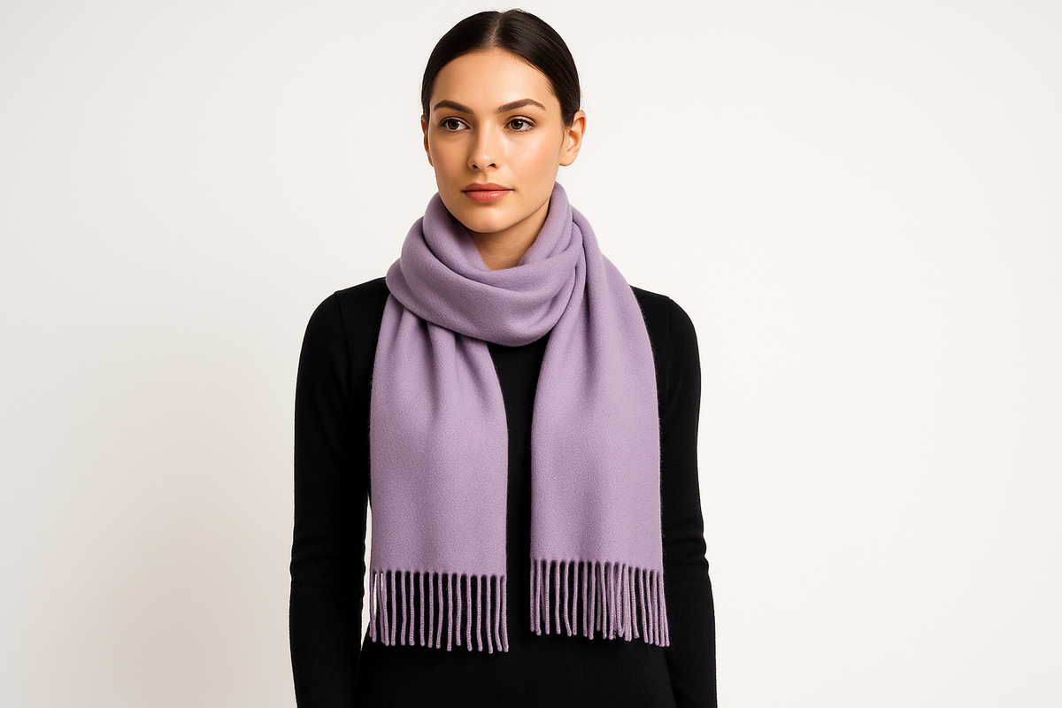 Lavender Cashmere Pashmina