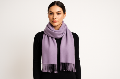 Lavender Cashmere Pashmina