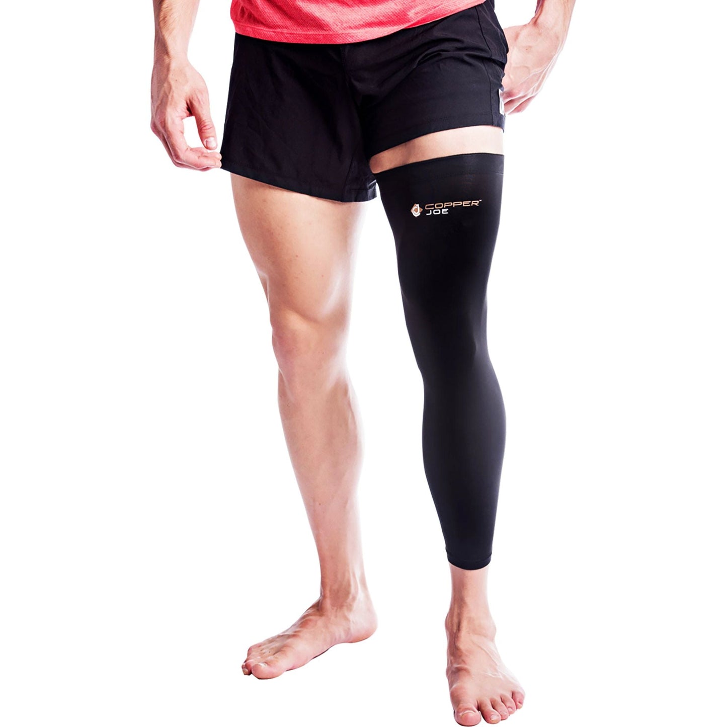 Copper Joe Full Leg Compression Sleeve – Copper Infused