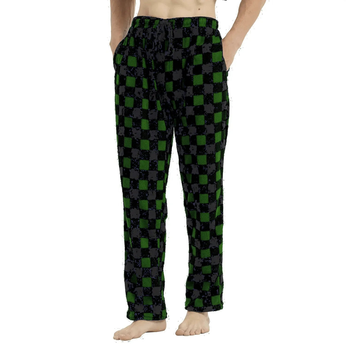 Men's Comfort Stretchy Plaid Pajama Pants - PremiumBrandGoods
