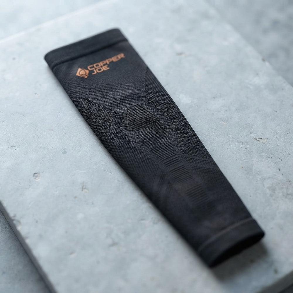 Copper Joe Full Leg Compression Sleeve 2 Pack – Copper Infused