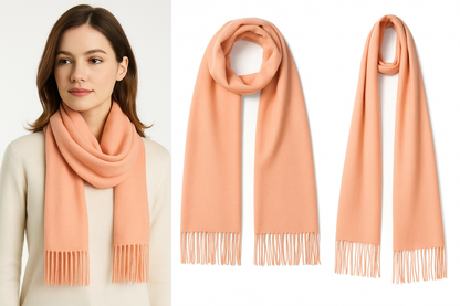 Peach Scarf