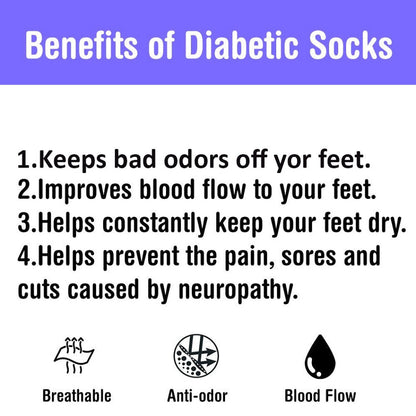 Lot 3 6 12 Pairs Men's Circulatory Diabetic Crew Socks Size 9-11 10-13 13-15 - PremiumBrandGoods