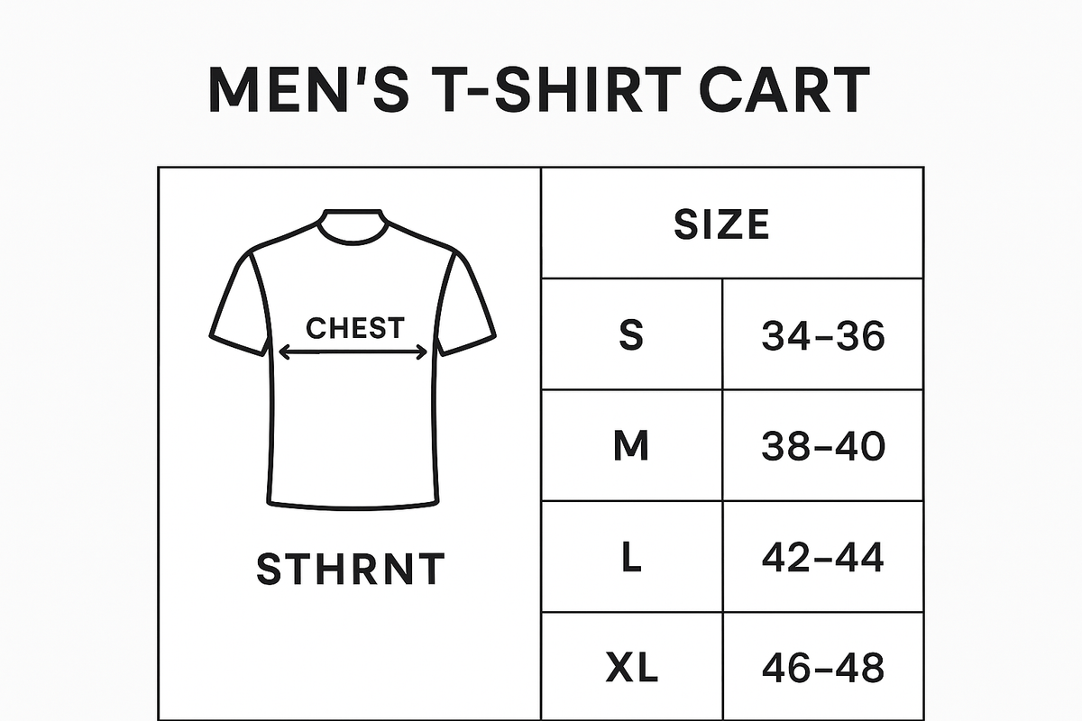 Sizing chart