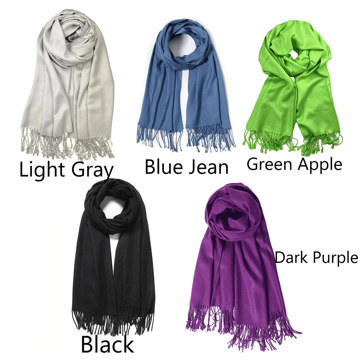 Super Soft Long Cashmere Wool Scarfs - PremiumBrandGoods