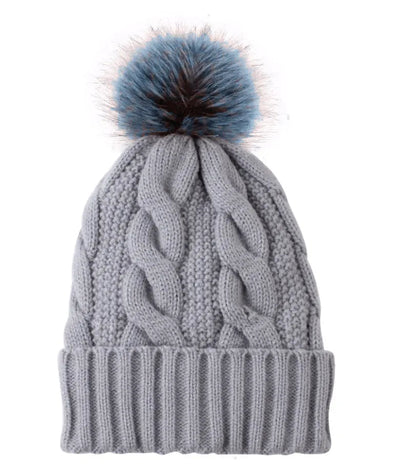 Women's Warm Fleece lined Winter Beanie Hat - PremiumBrandGoods
