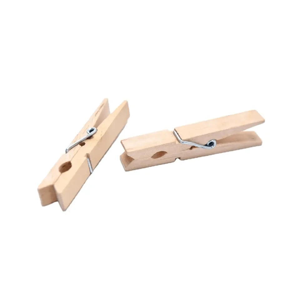 Wooden Clothespins Natural Bamboo Cloth Peg - PremiumBrandGoods
